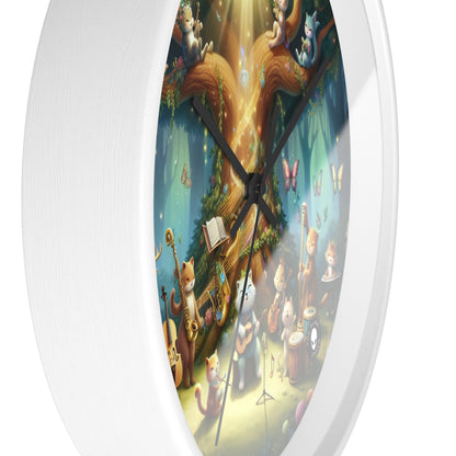 "Enchanted Forest Jam" - The Alien Wall Clock