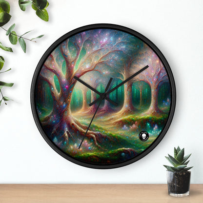 "Crystal Forest Fantasia" - L'horloge murale extraterrestre