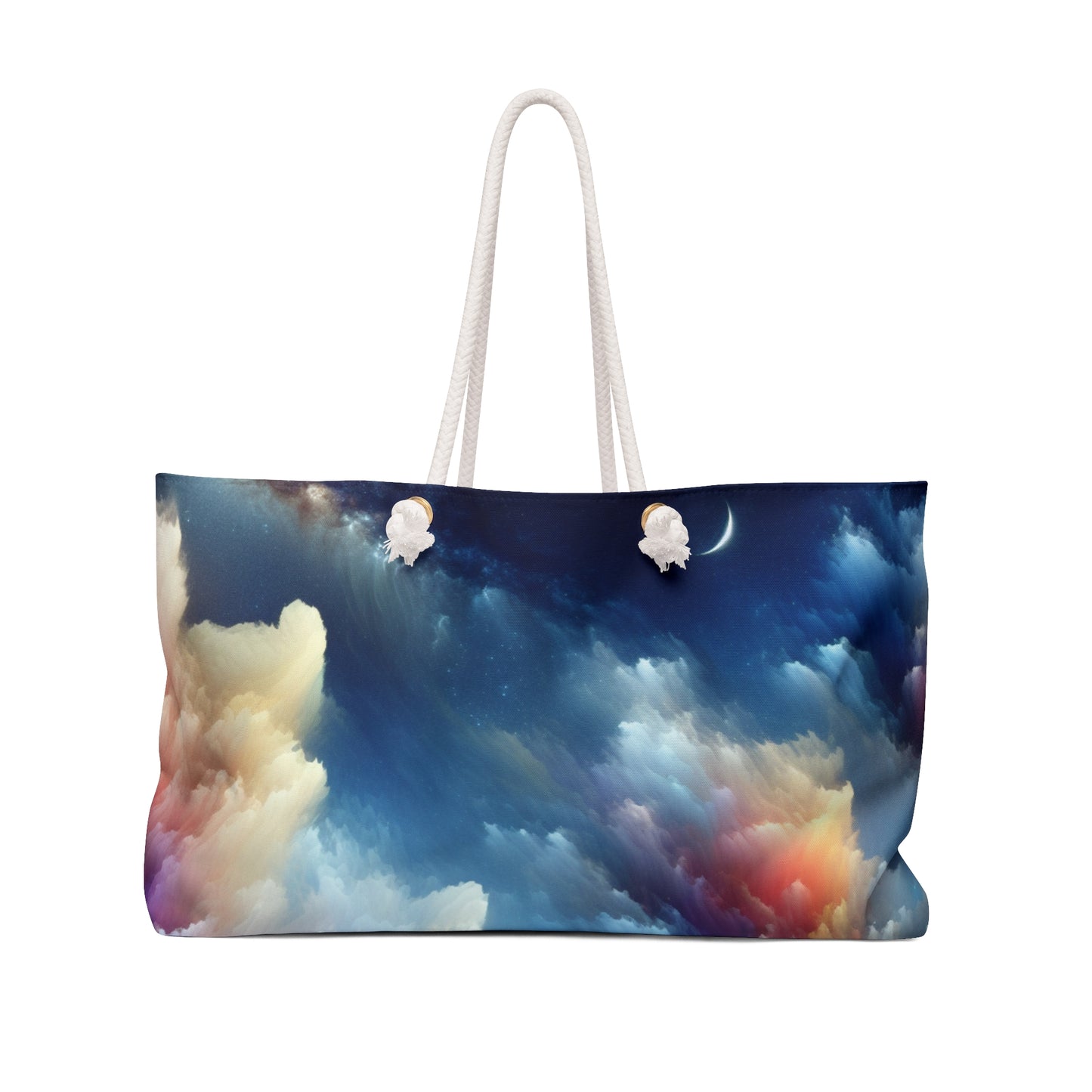 "Paisaje de nubes arcoíris: un sueño surrealista en acuarela" - The Alien Weekender Bag