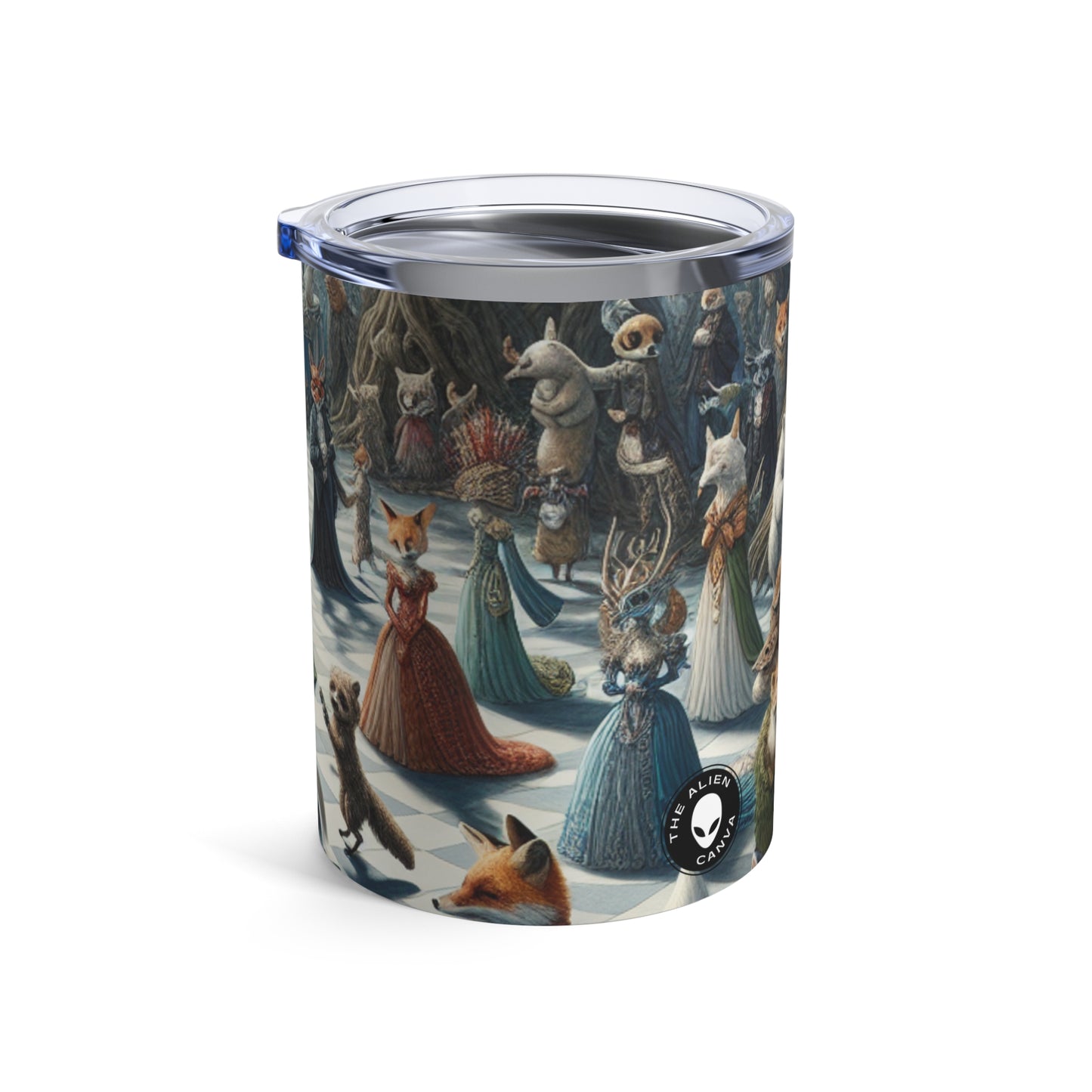 "Fanciful Creatures: Enchanted Masquerade" - The Alien Tumbler 10oz