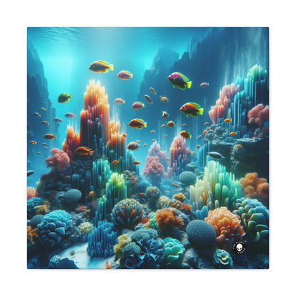 « Neon Reef : une symphonie sous-marine surréaliste » – The Alien Canva