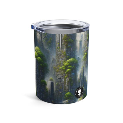 "Biodome Cityscape" - The Alien Tumbler 10oz