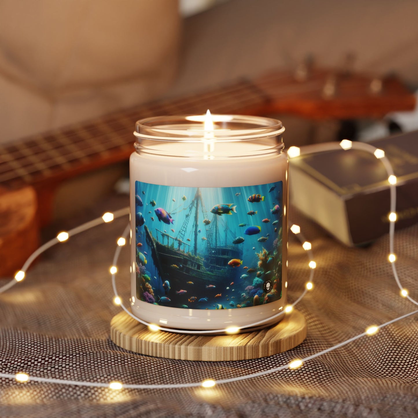 "Sunken Shipwreck Wonderland" - The Alien Scented Soy Candle 9oz