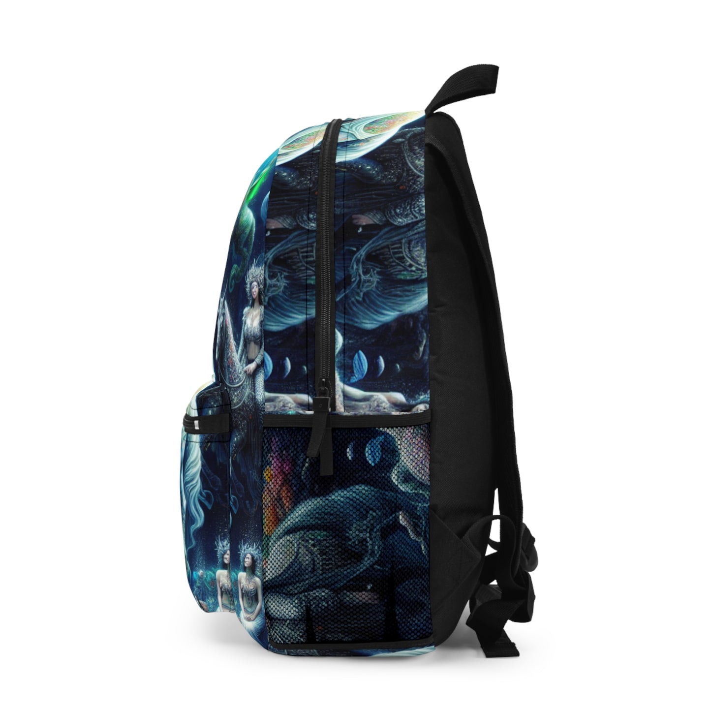 "Enchanted Underwater Realm: Mermaids and Seahorses" - The Alien Backpack