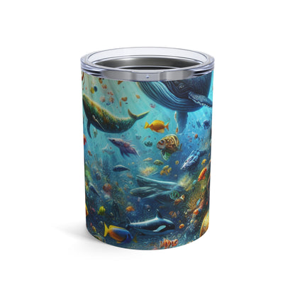 "El país de las maravillas submarinas": vaso extraterrestre de 10 oz