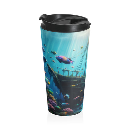 "Sunken Shipwreck Wonderland" - The Alien Stainless Steel Travel Mug