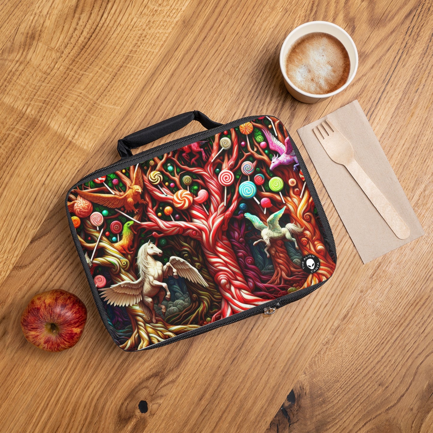 "Sweet Forest Whimsy"- The Alien Lunch Bag