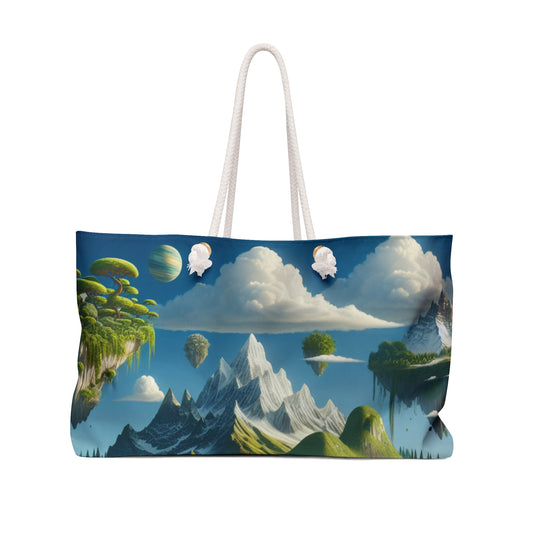 "Elemental Isles: A Dreamlike Journey through Nature's Wonders" - The Alien Weekender Bag