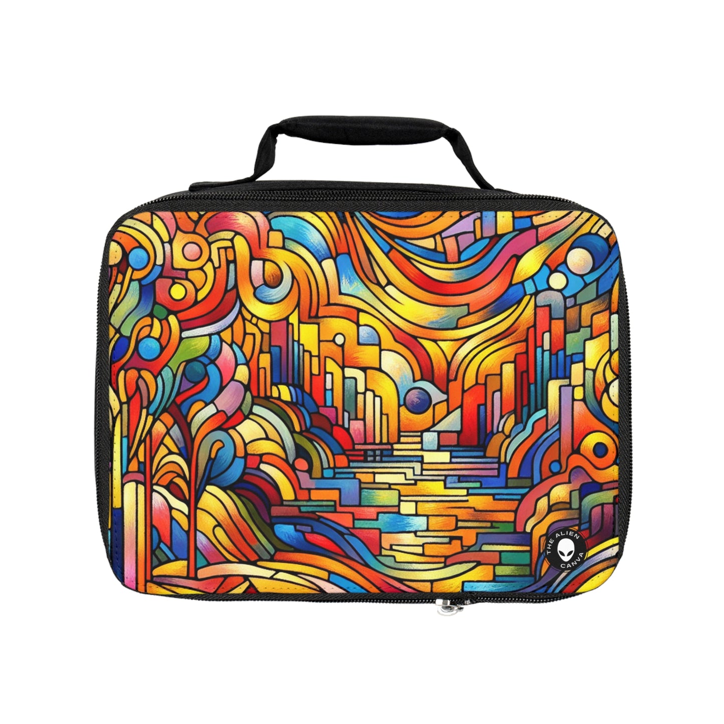 Neon Nightscapes: A Fauvism Cityscape- The Alien Lunch Bag Fauvism