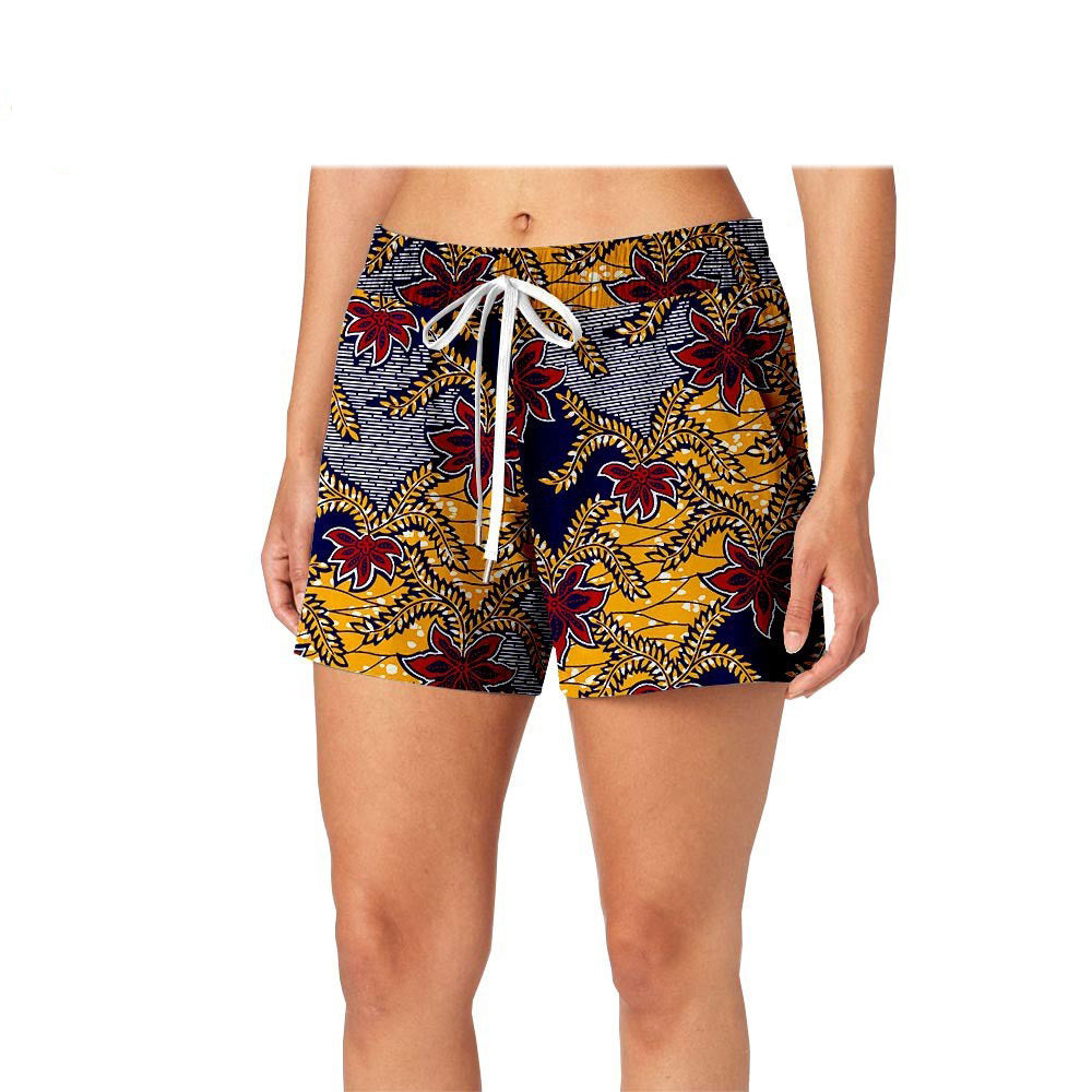 Shorts batik de algodón estampados