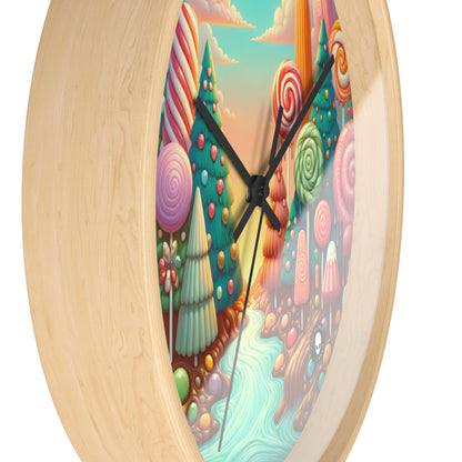 "Sugar Rush Forest" - L'horloge murale extraterrestre