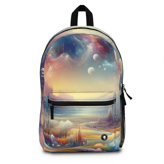 "Dreamscape Delights: A Surreal Painting" - The Alien Backpack