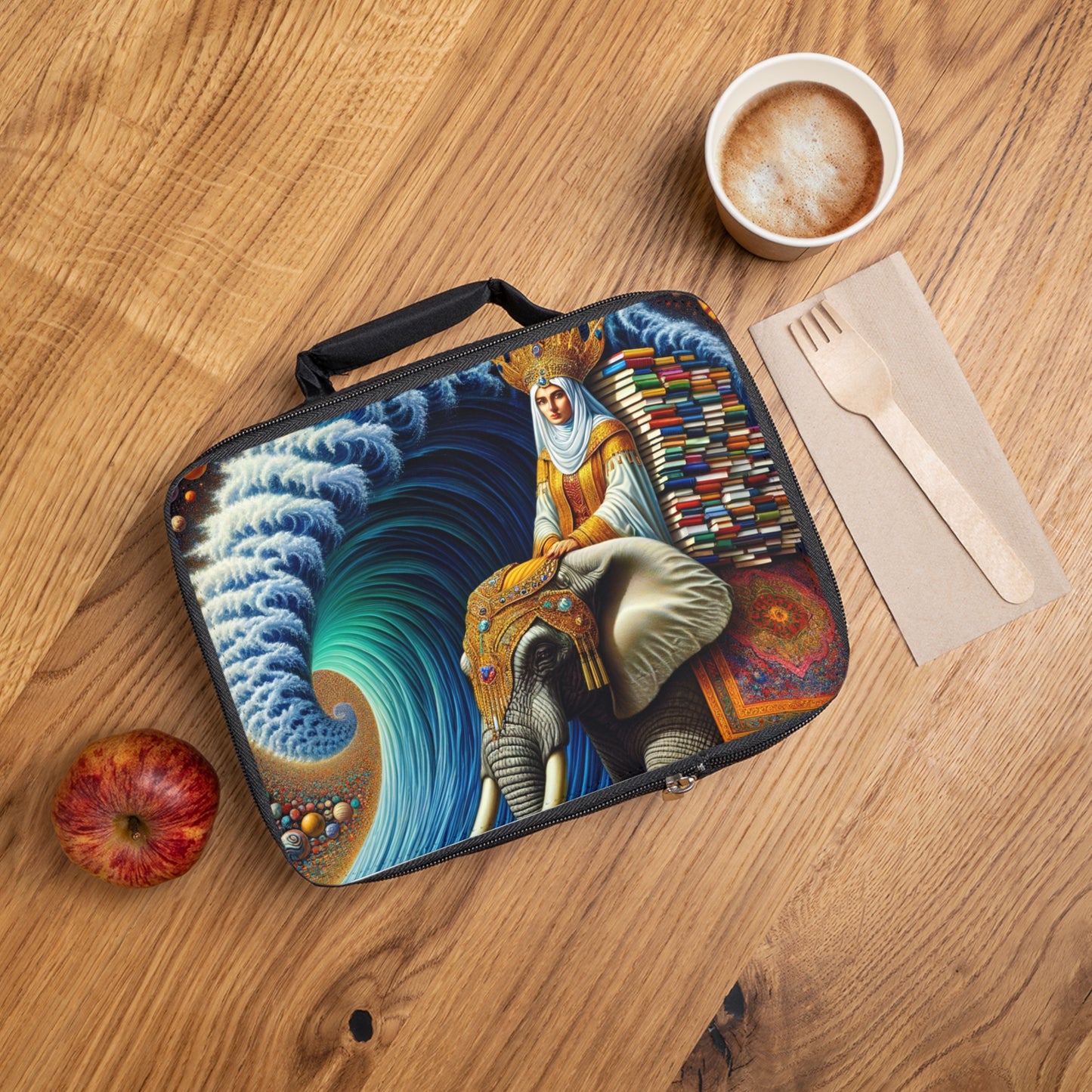 "The Wondrous Ride" - The Alien Lunch Bag Surrealism Style