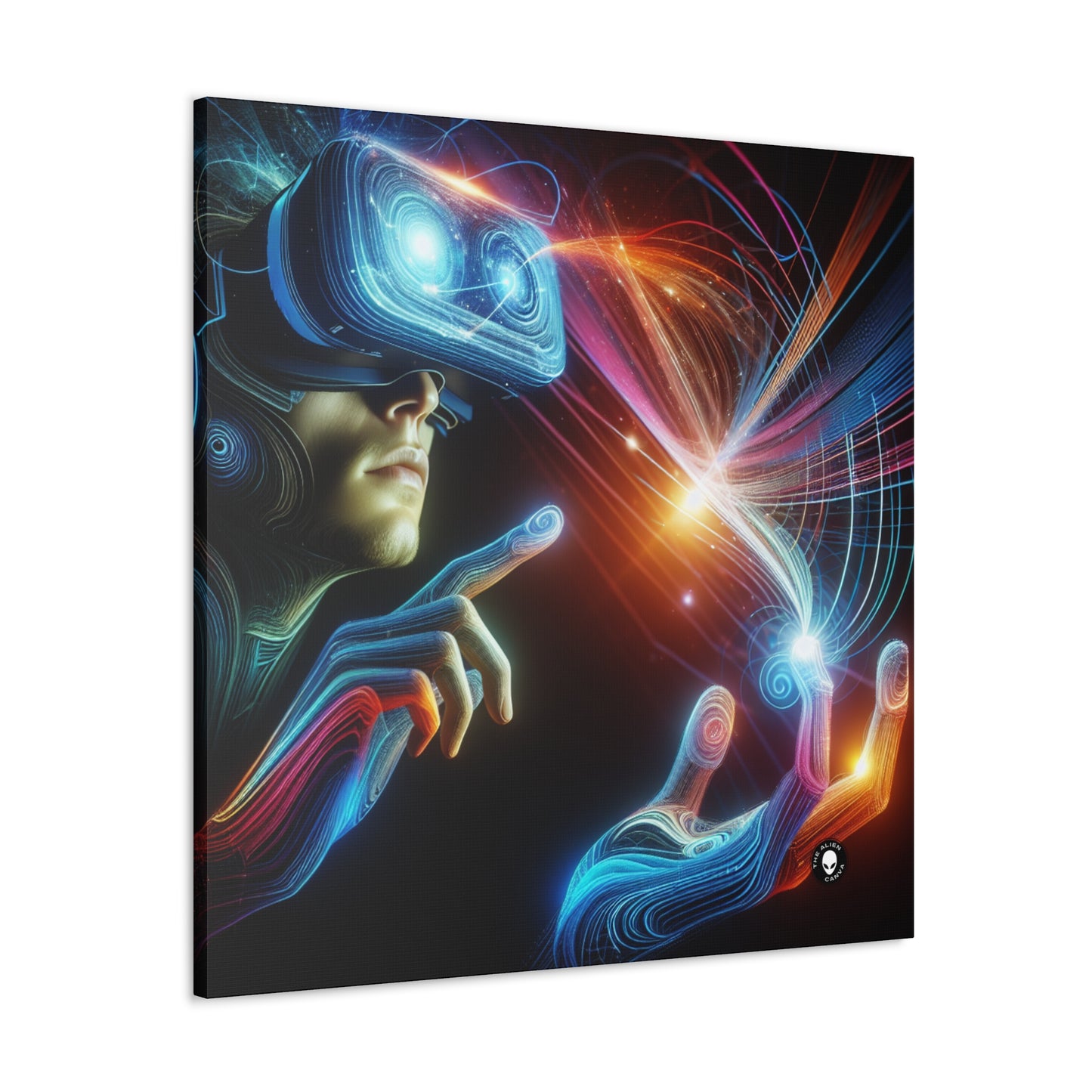 "Realmscape: An Infinite Virtual Odyssey" - The Alien Canva Virtual Reality Art