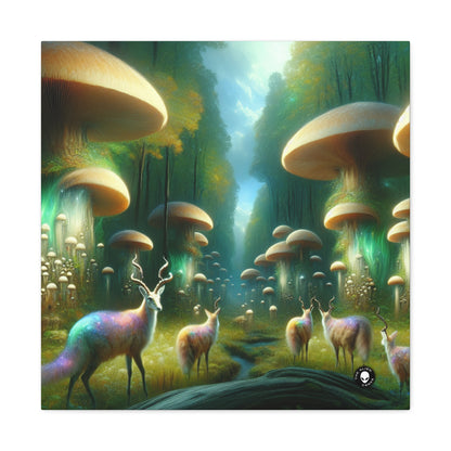 « Mystical Mushroom Grove » - La Toile Alien