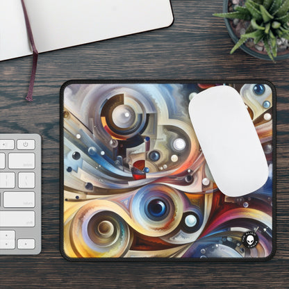 "Nature's Mechanical Symphony" - The Alien Gaming Mouse Pad Abstract Surrealism