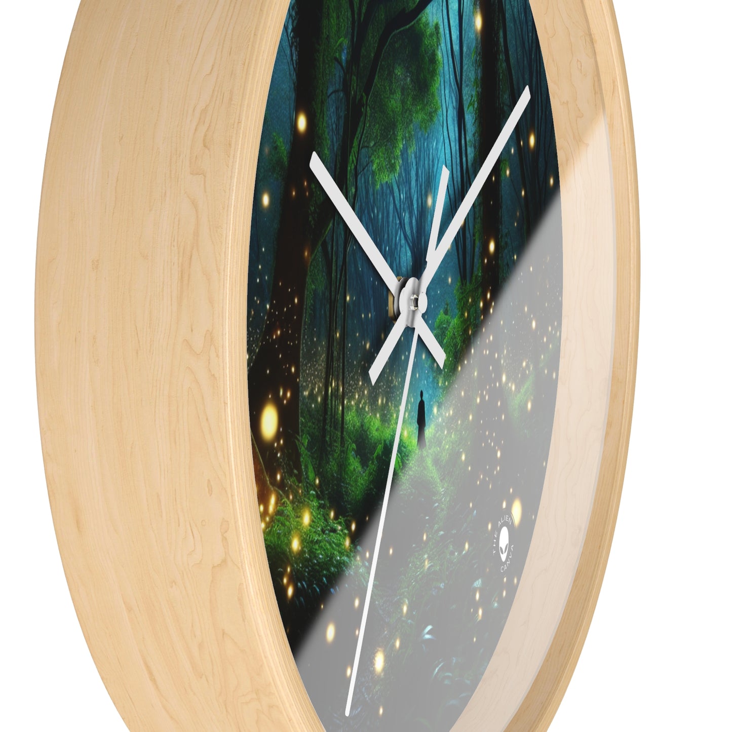 "Enchanted Night" - The Alien Wall Clock