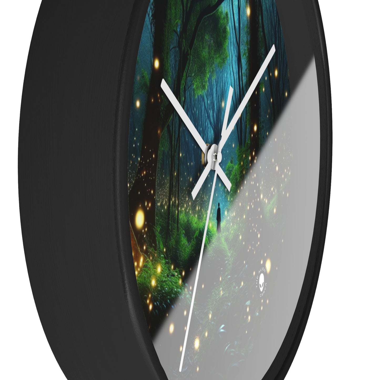 "Enchanted Night" - The Alien Wall Clock