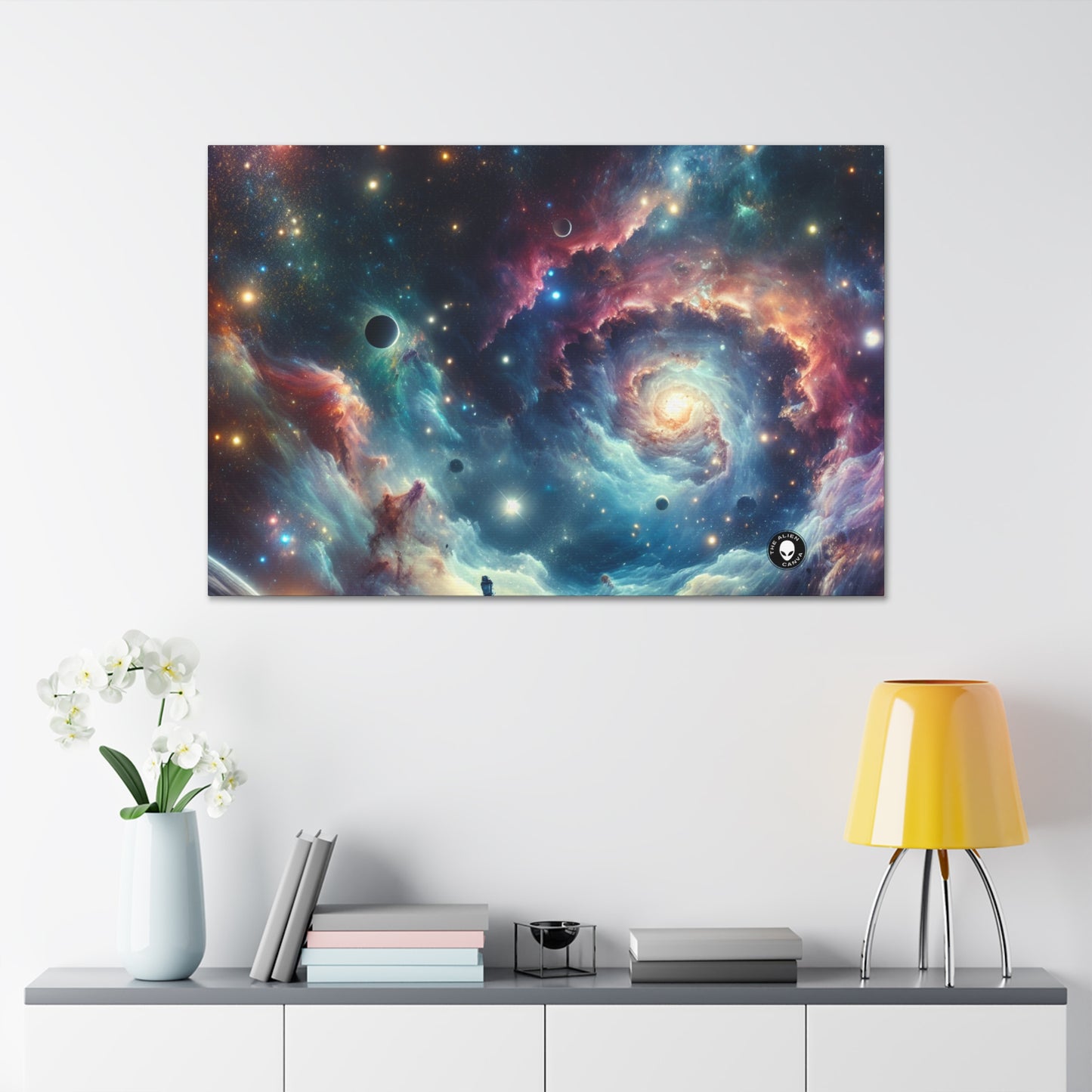 "Galactic Explorer" - L'Alien Canva