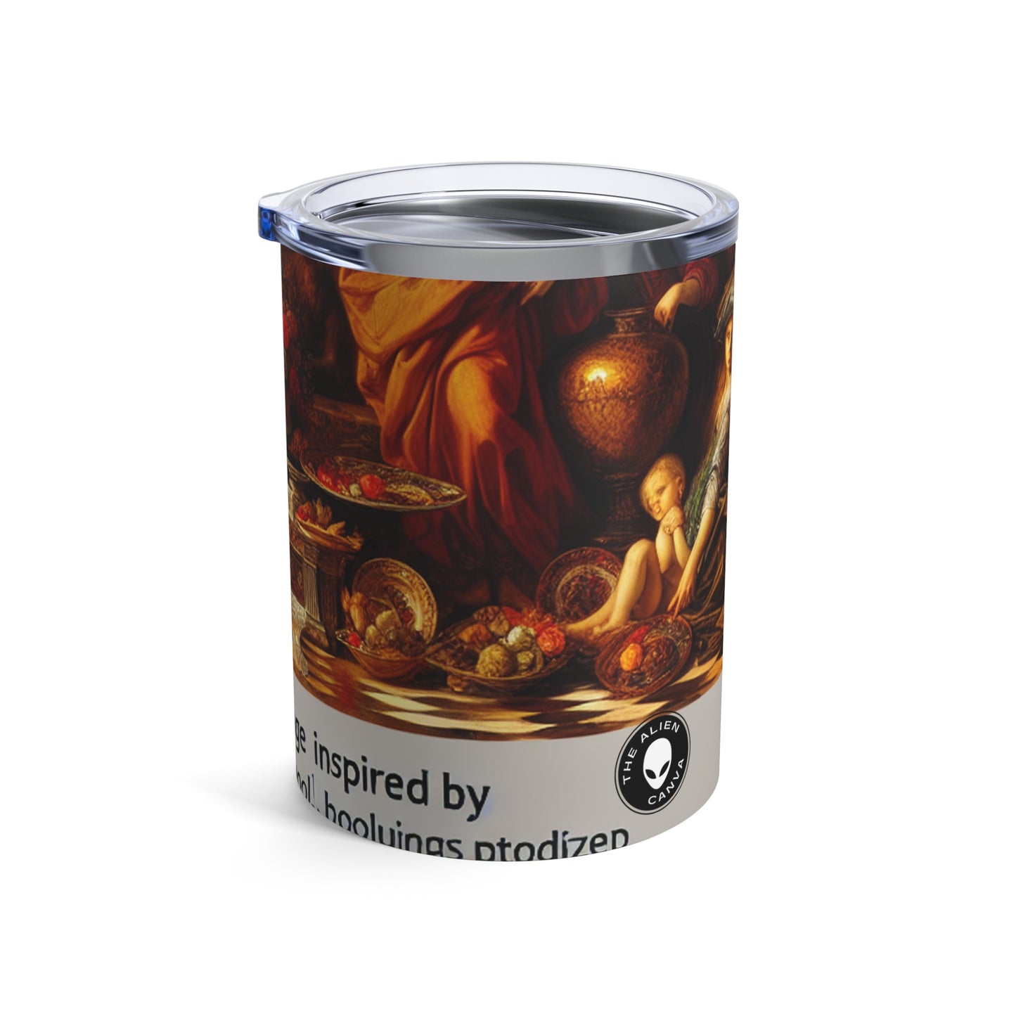 Venetian Reverie: A Contemporary Homage to the Vibrant Elegance of the Venetian School - The Alien Tumbler 10oz Venetian School