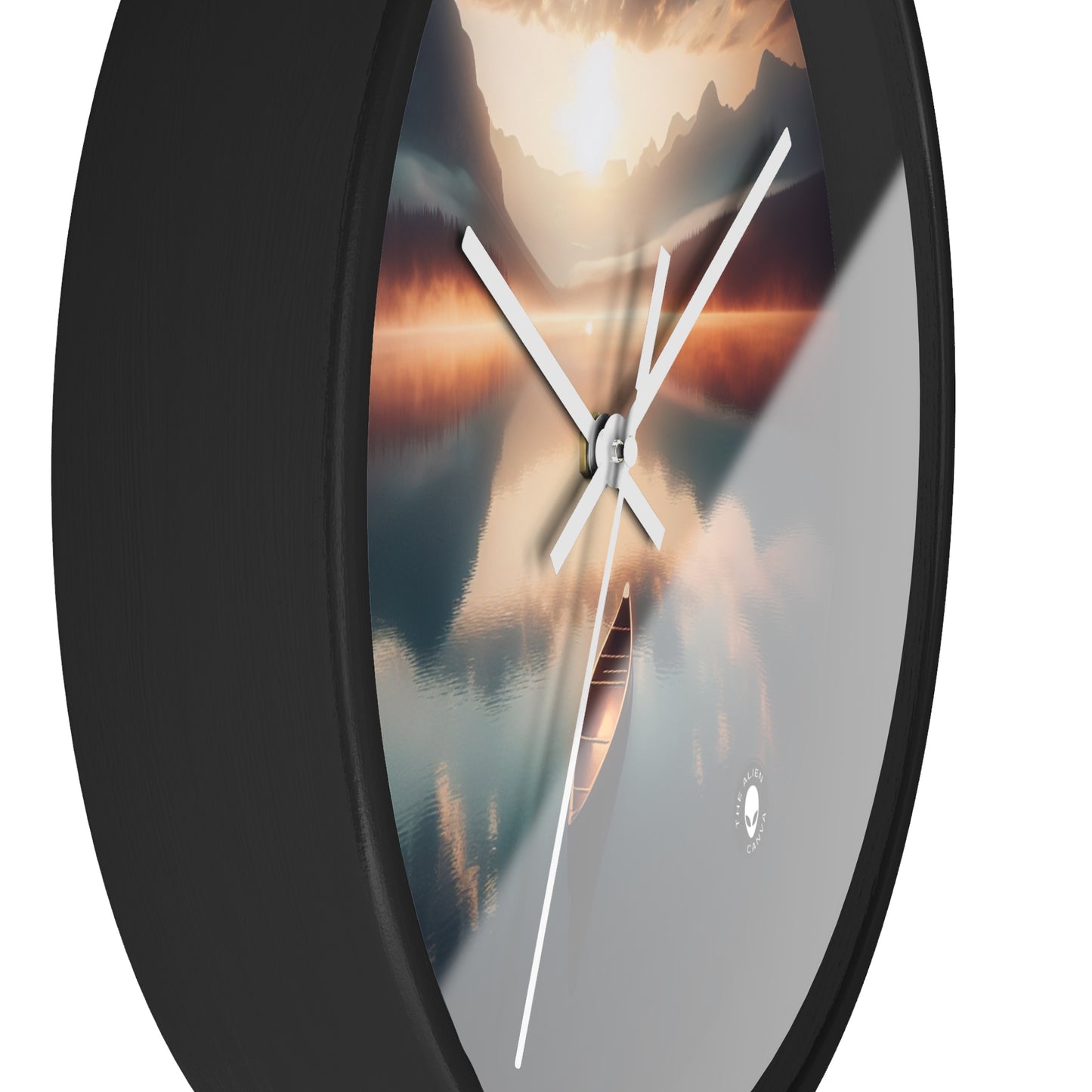 "Tranquil Morning" - The Alien Wall Clock