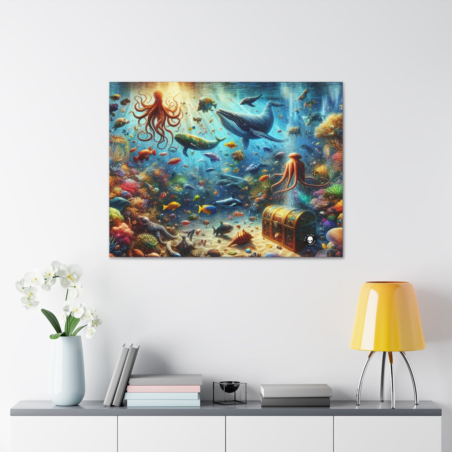 "Underwater Wonderland" - The Alien Canva