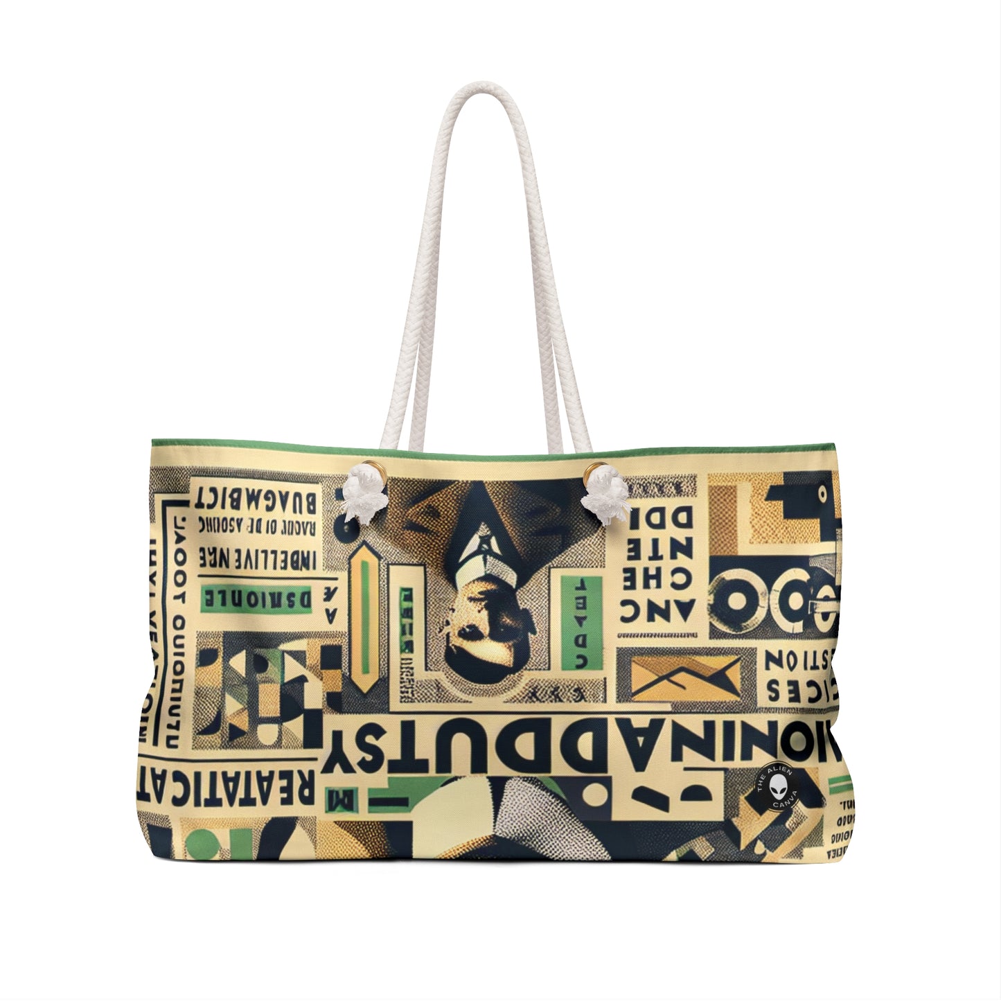 "Cacophonie de la folie banale : un collage dadaïste" - The Alien Weekender Bag Dadaism