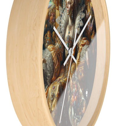 "The Splendor of a Renaissance Queen" - The Alien Wall Clock Rococo