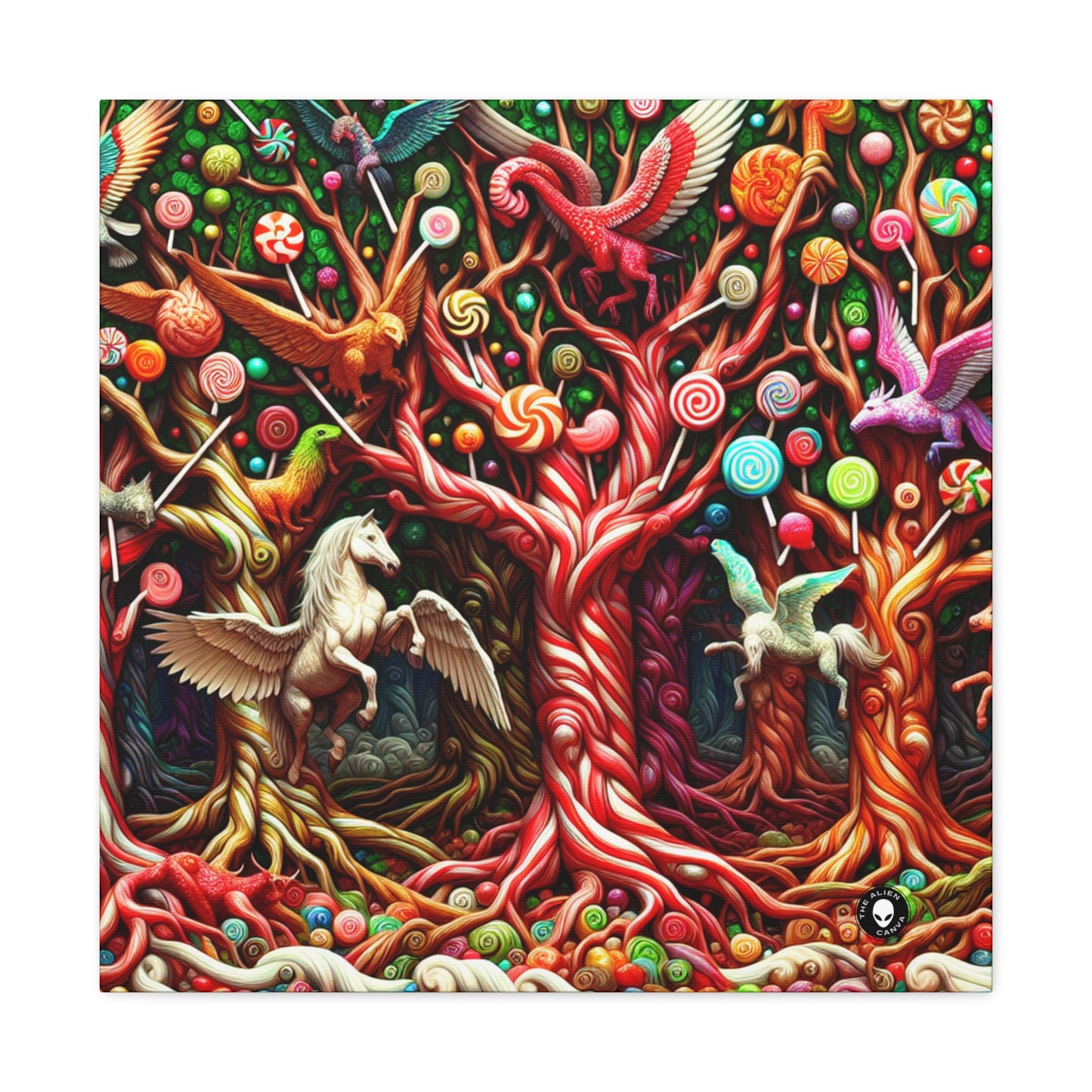 "Sweet Forest Whimsy" - La Toile Alien