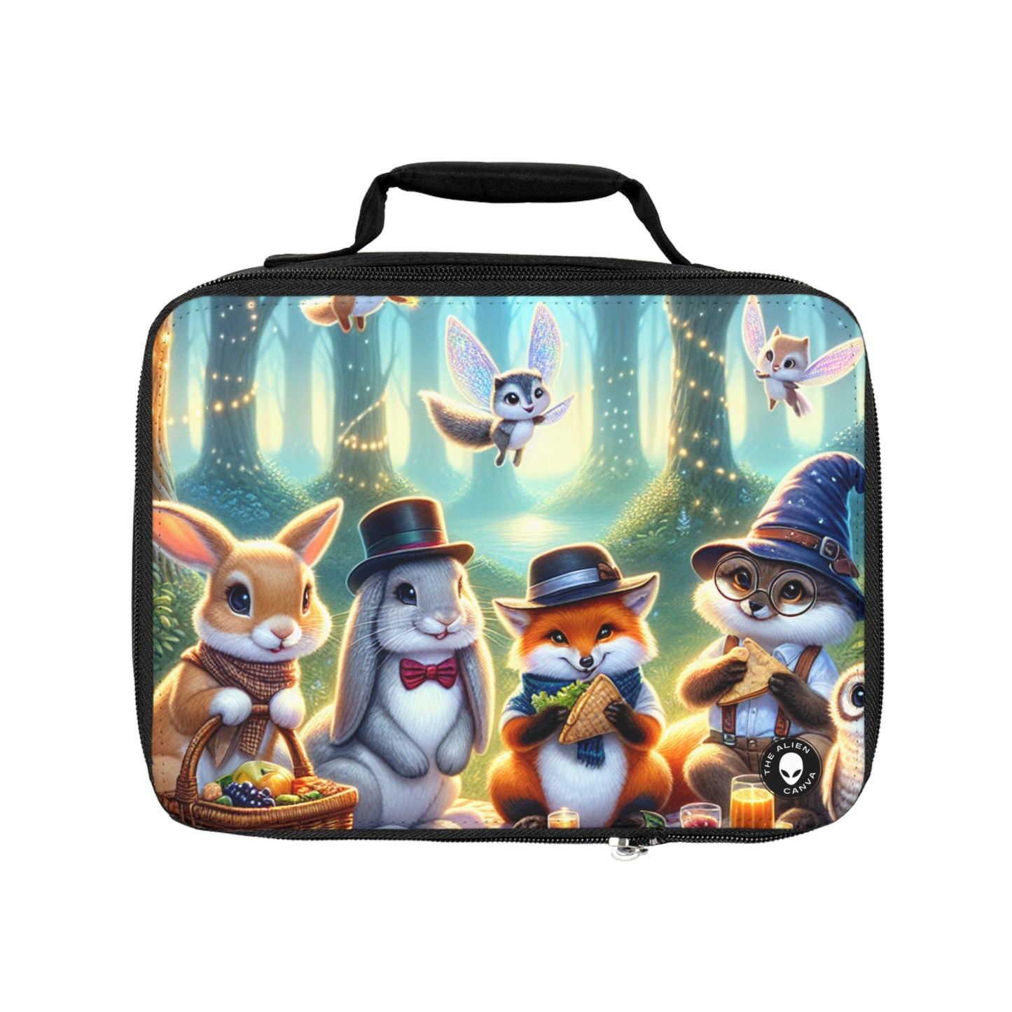 "Hats Off in the Enchanted Forest"- The Alien Lunch Bag