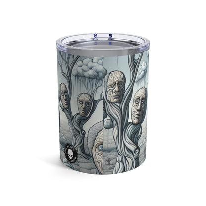 "Fantasy Wonderland: Where Time Bends and Trees Talk" - The Alien Tumbler 10oz