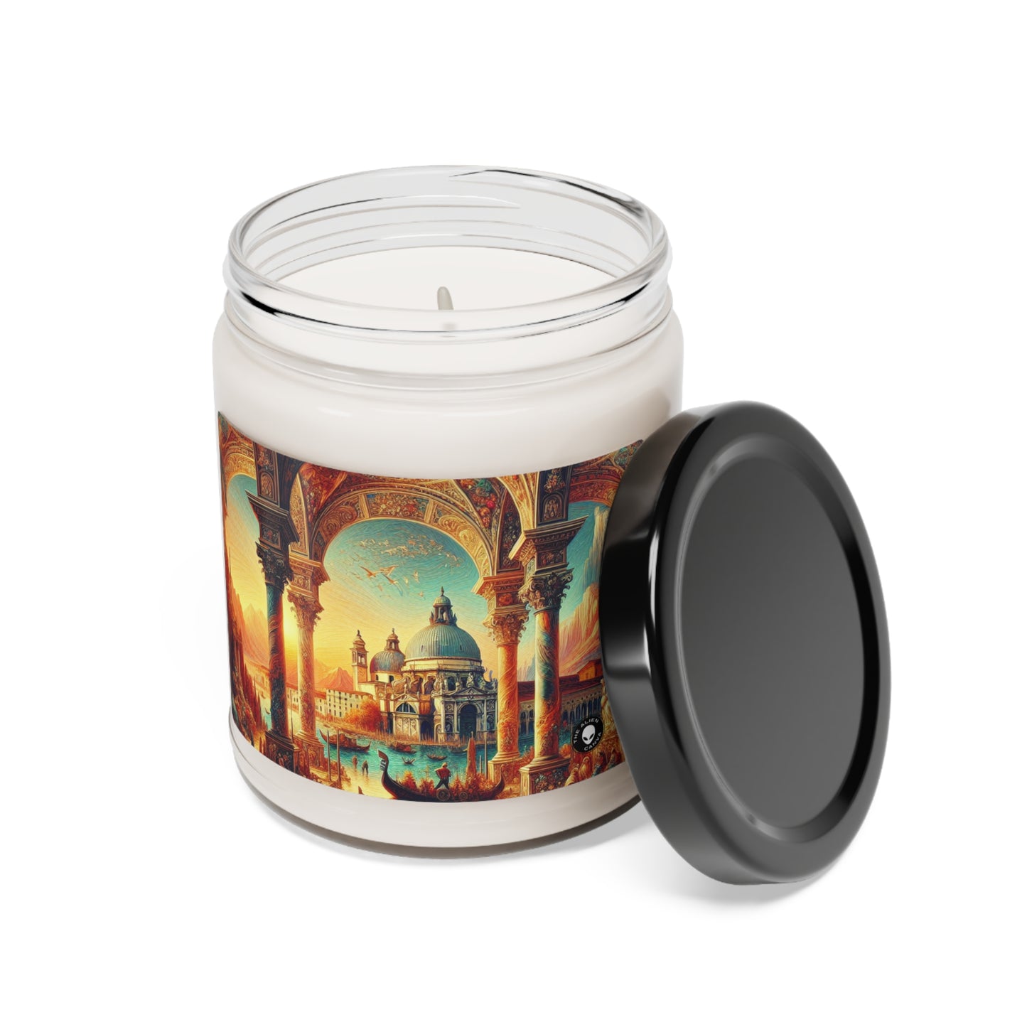 Venetian Dreams: A Fantastical Twist on the Famous Canals - The Alien Scented Soy Candle 9oz Venetian School