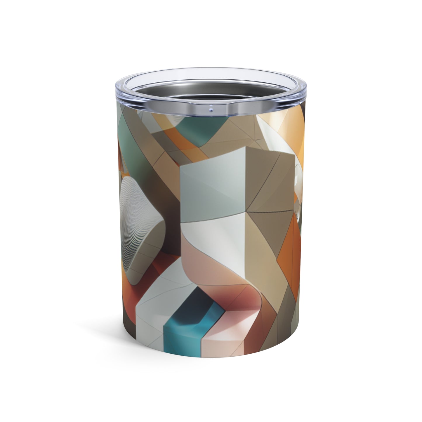 "Reflecting Identity: A Distorted Perspective" - The Alien Tumbler 10oz Installation Art