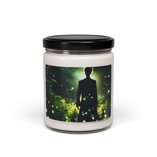 "Forêt de lucioles enchantées" - Bougie parfumée au soja Alien 9oz