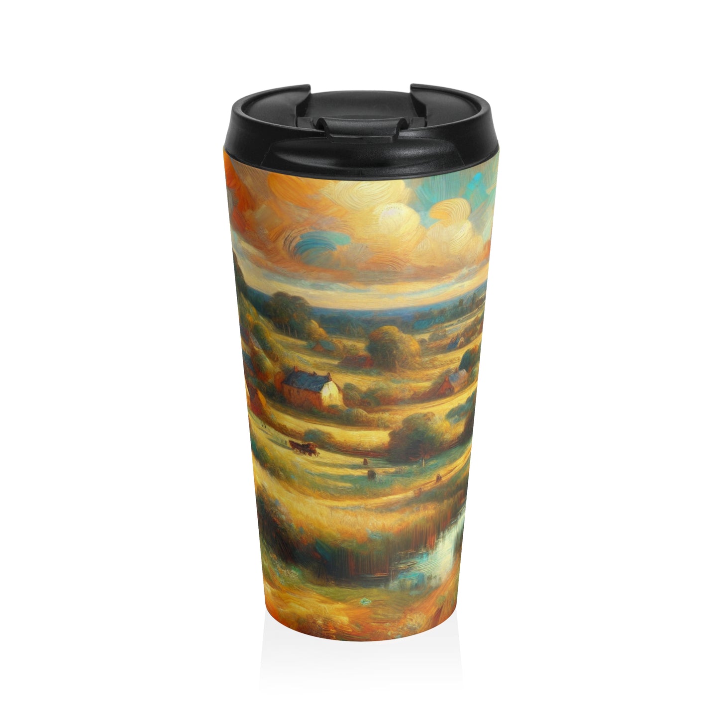 "Fairy Forest Twilight" - The Alien Stainless Steel Travel Mug Neoromanticism