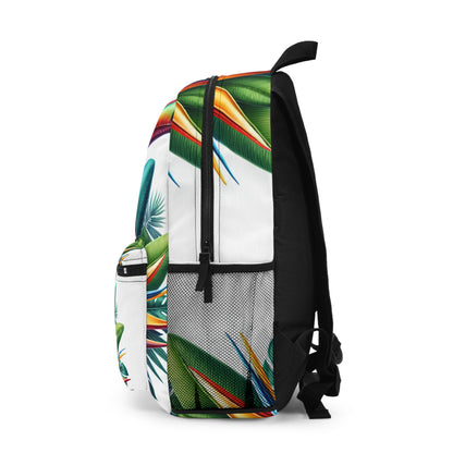 "Toucan on a Tropical Bloom" - The Alien Backpack Hyperrealism Style