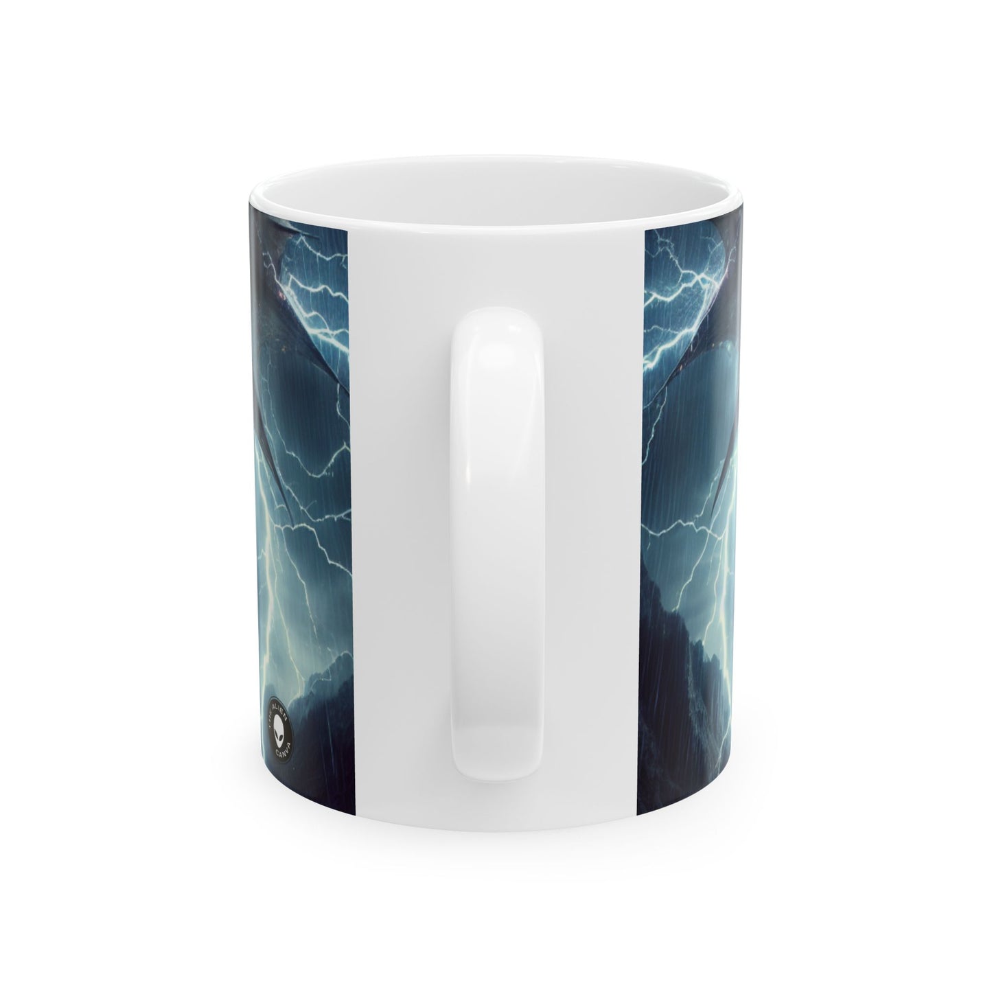 "Dragón Tormenta" - La taza de cerámica alienígena 11oz