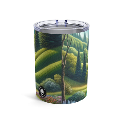 "Seasons in Serenity: An Environmental Art Journey" - The Alien Tumbler 10oz Environmental Art