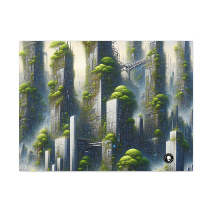 "Biodome Cityscape" - The Alien Canva