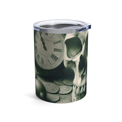 « Lingering Decay » - Le style de peinture Vanitas Alien Tumbler 10oz