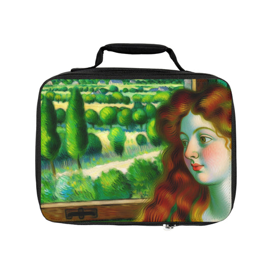 "French Countryside Escape" - The Alien Lunch Bag Post-Impressionism Style