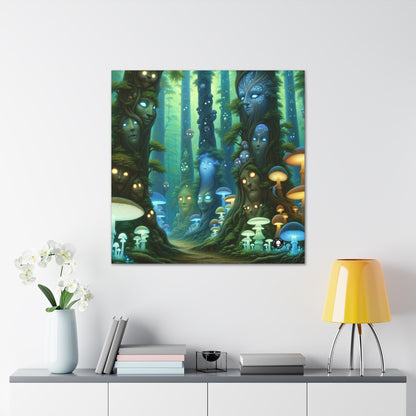 "Forêt enchantée" - The Alien Canva