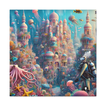 « Le trésor des profondeurs : une cité sous-marine fantastique » – The Alien Canva