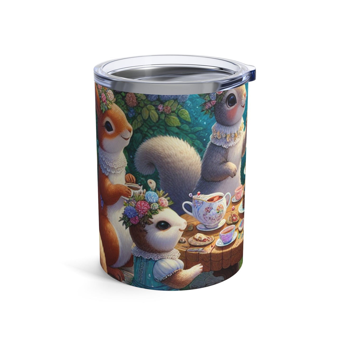 "Enchanted Tea Party in the Woodland Glade" - The Alien Tumbler 10oz