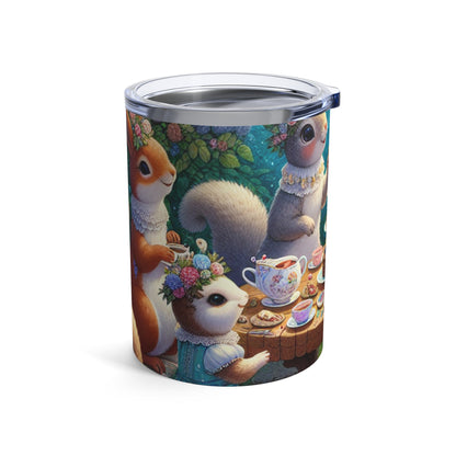 "Enchanted Tea Party in the Woodland Glade" - The Alien Tumbler 10oz