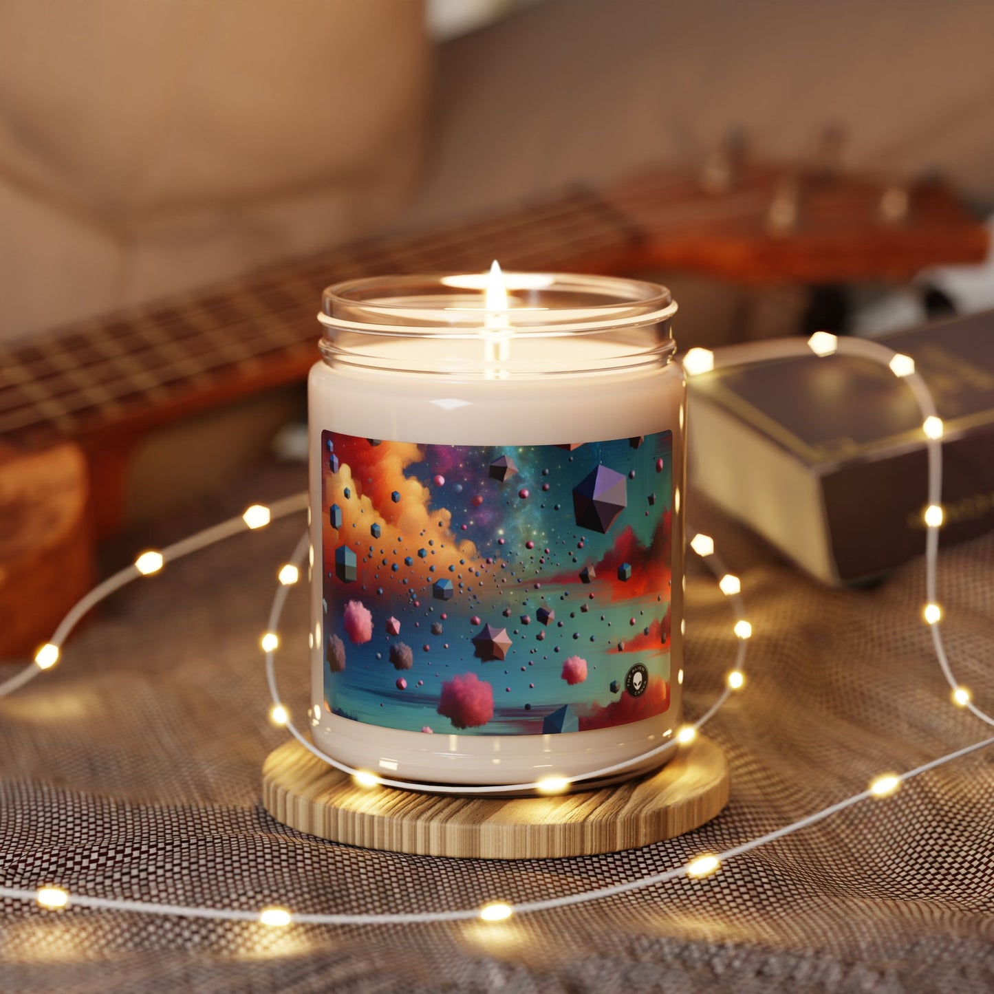 "Floating Dimensions: A Surreal Sky" - The Alien Scented Soy Candle 9oz