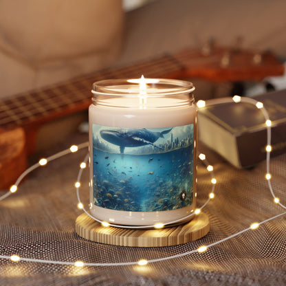 "Whale City: A Surreal Underwater Wonderland" - The Alien Scented Soy Candle 9oz