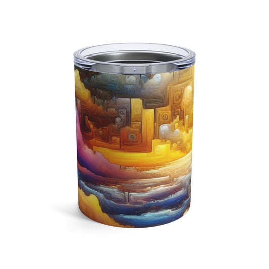 "Metamorphosis: A Journey of Growth and Change" - The Alien Tumbler 10oz Symbolism