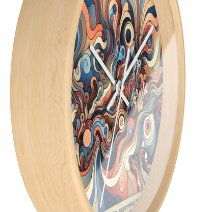 "Unleashing the Unconscious: A Surrealistic Exploration" - The Alien Wall Clock Surrealist Automatism