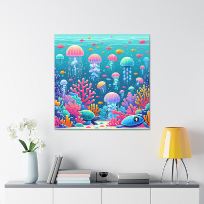 "Enchanting Underwater Symphony" - The Alien Canva